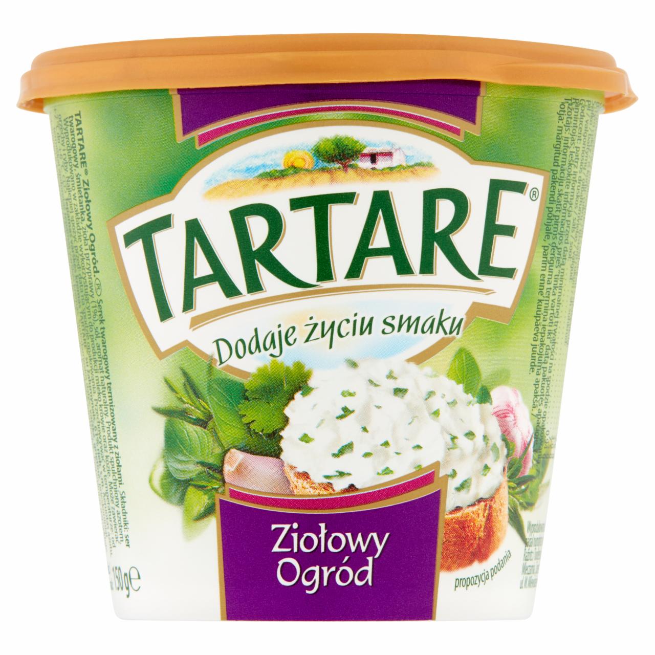 Photo - Tartare Herbal Garden Curd Cheese with Herbs 150 g