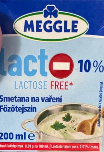 Photo - Meggle UHT Lactose Free Cooking Cream 10% 200 ml