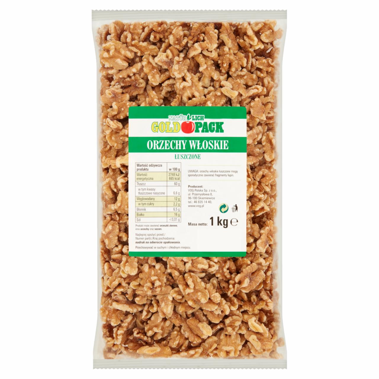 Photo - Gold Pack Shelled Walnuts 1 kg