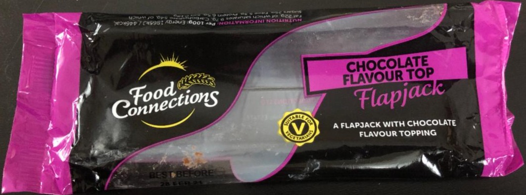 Photo - Flapjack Chocolate Flavour Top Food Connections