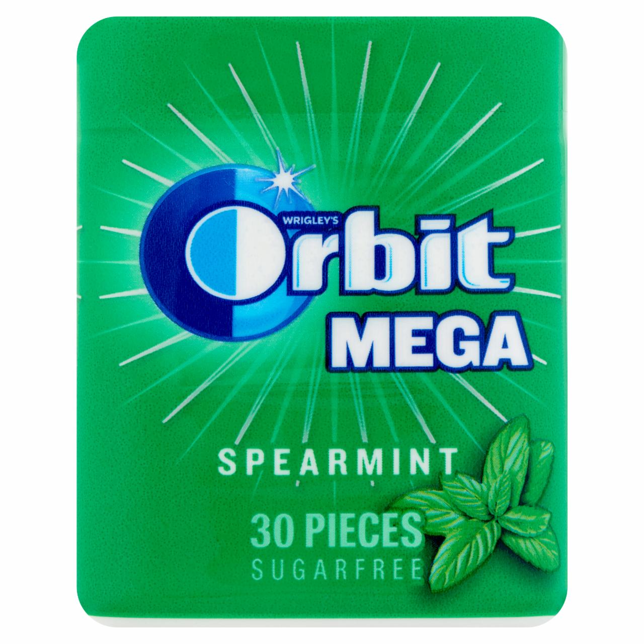 Photo - Orbit Mega Spearmint Mint Flavour Chewing Gum 66 g