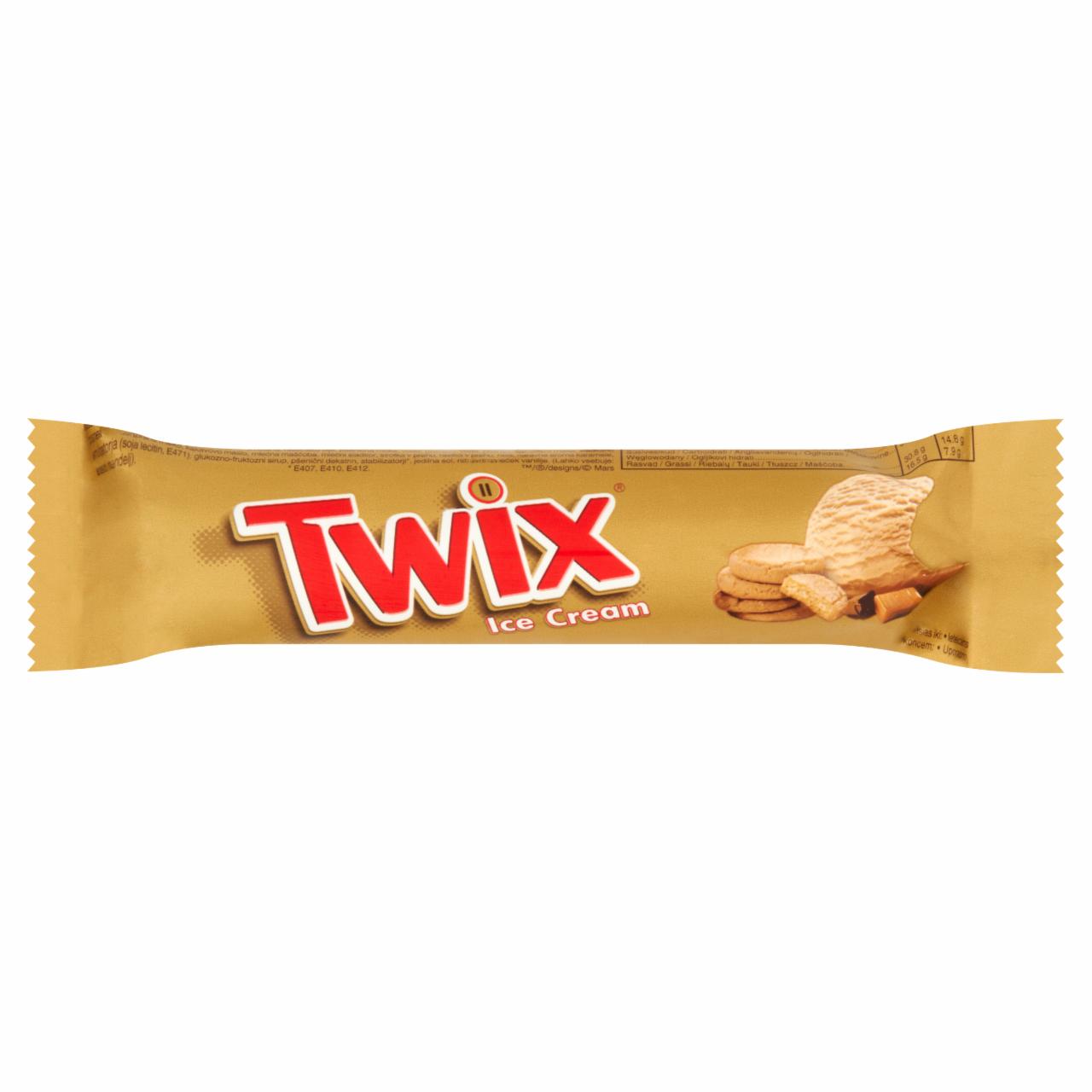 Photo - Twix Caramel and Cookie in Cocoa Coated Ice Cream 48.1 ml