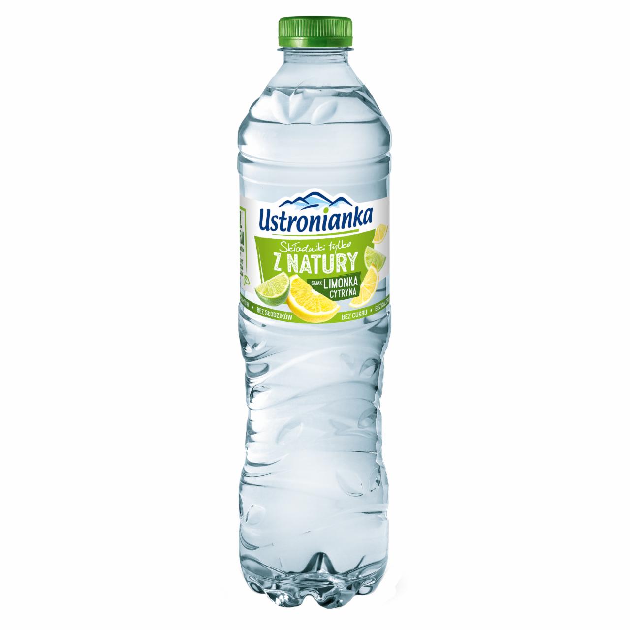 Photo - Ustronianka Lime Lemon Flavoured Non-Carbonated Drink 1.5 L