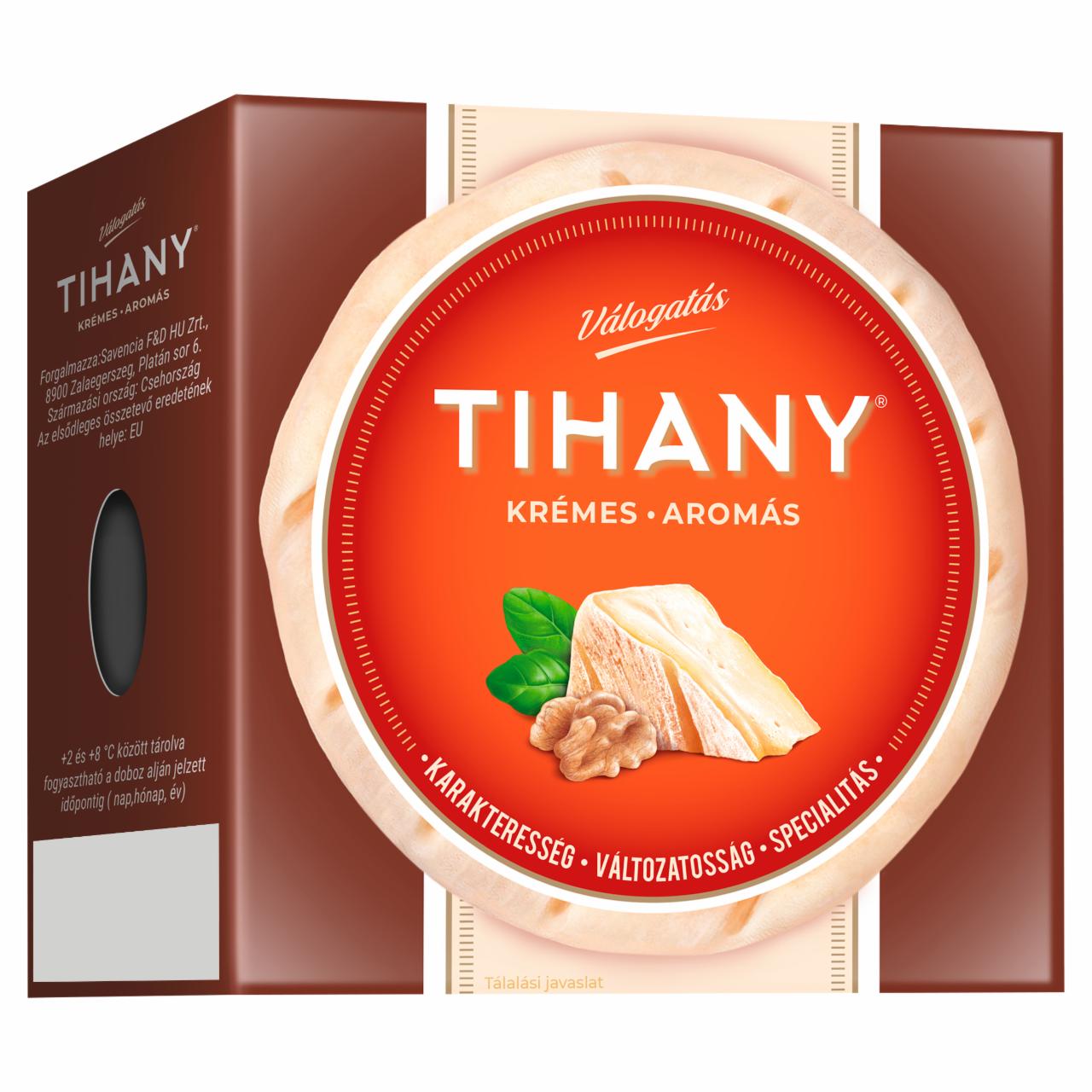 Photo - Tihany Válogatás Creamy-Aromatic Fat Soft Cheese Aged with Bark Flora 125 g