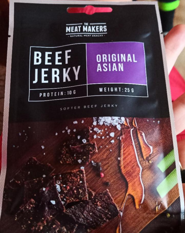 Photo - Beef Jerky Original Asian The Meat Makers