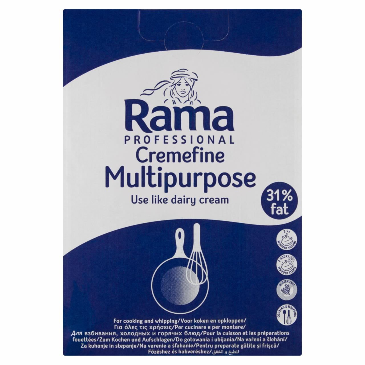 Photo - Rama Professional Cremefine Buttermilk and Vegetable Oils Mix 10 L