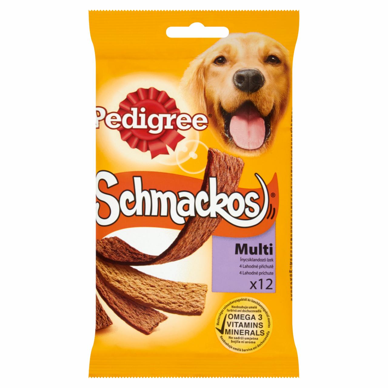 Photo - Pedigree Schmackos Dog Treat with 4 Kind of Meat 12 pcs 104 g