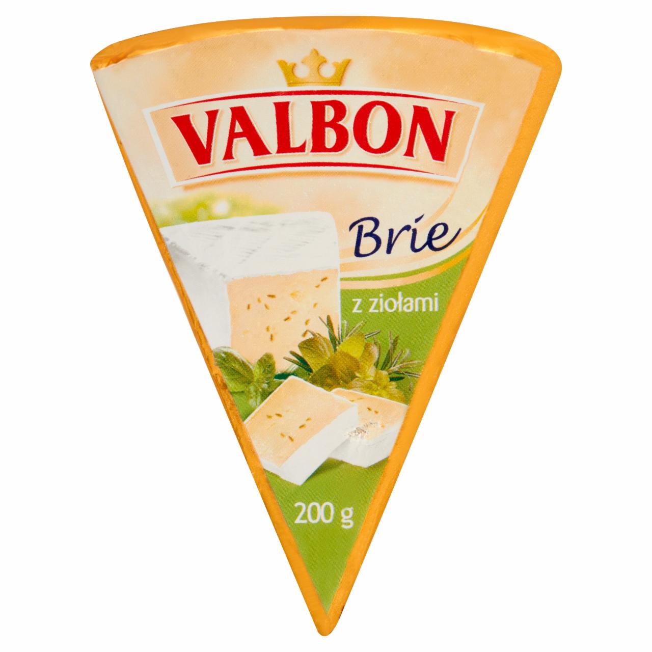 Photo - Valbon Brie with Herbs Cheese 200 g
