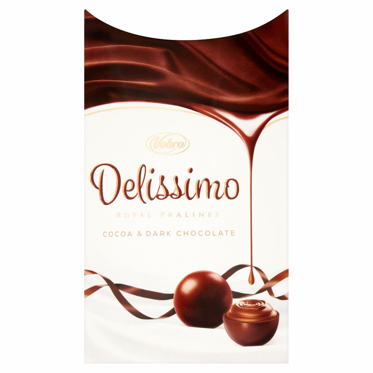 Photo - Vobro Delissimo Chocolate Pralines Filled with Cocoa Cream 105 g