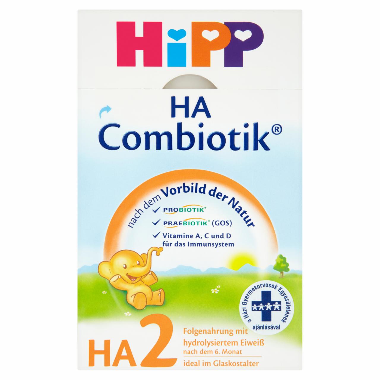 Photo - HiPP HA 2 Combiotik® Hypoallergenic Baby Milk Formula 6+ Months 500 g