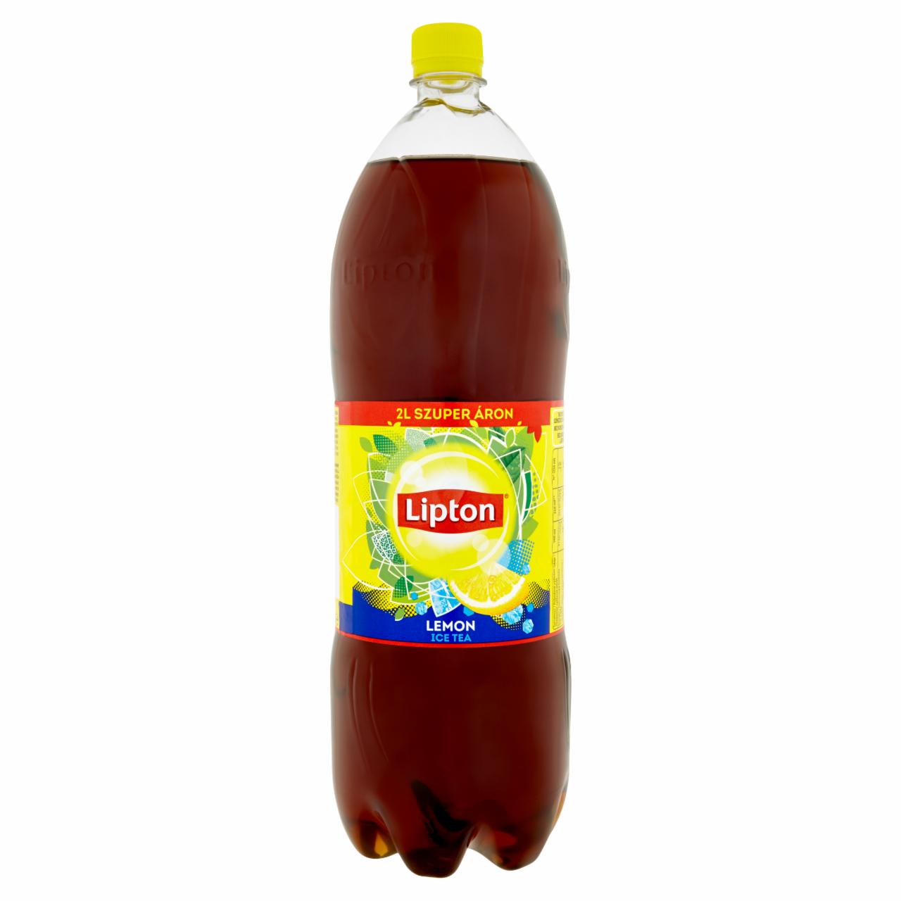 Photo - Lipton Ice Tea Lemon Flavoured Non-Carbonated Soft Drink 2 l