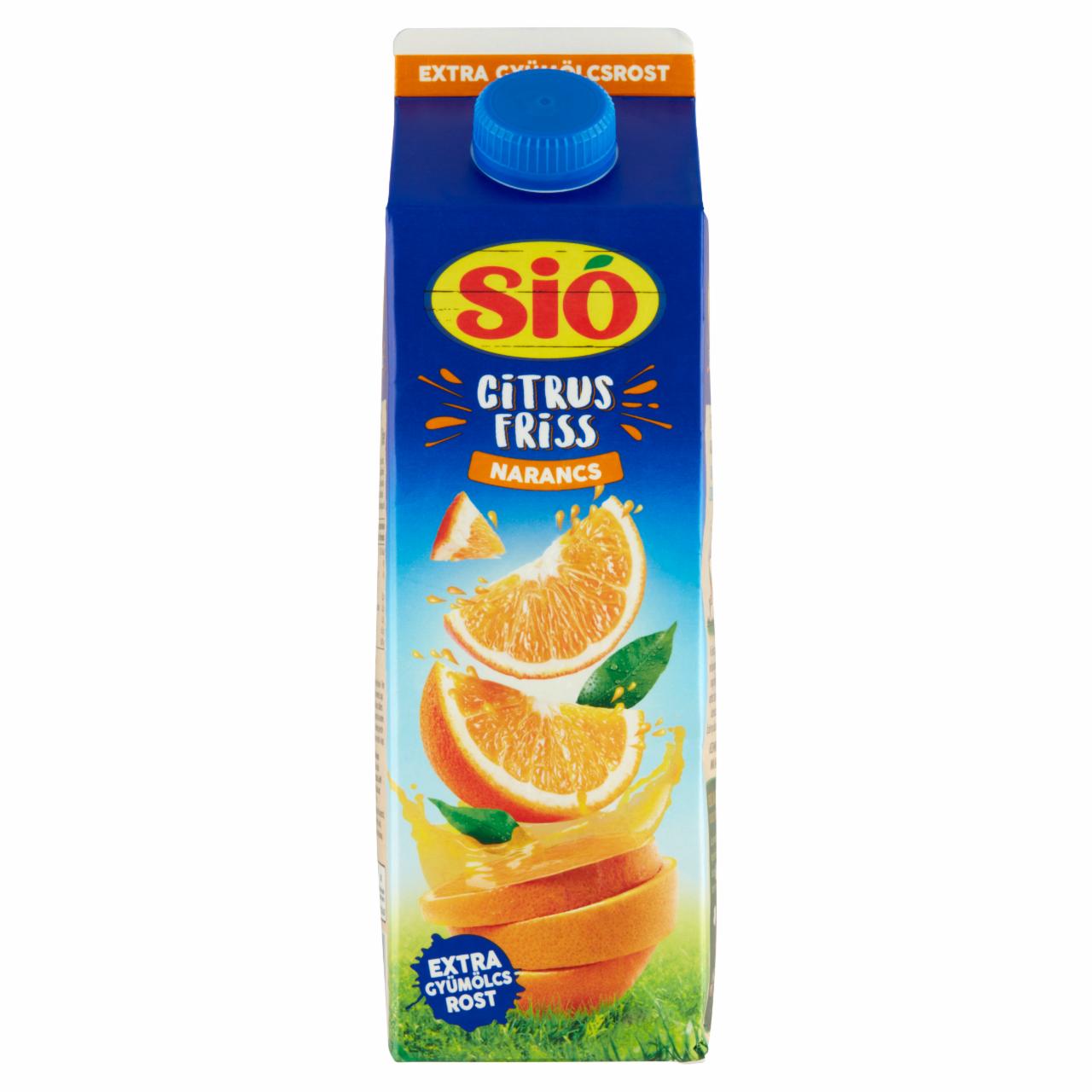 Photo - Sió Citrus Friss Orange Drink with Fruit Flesh 0,5 l