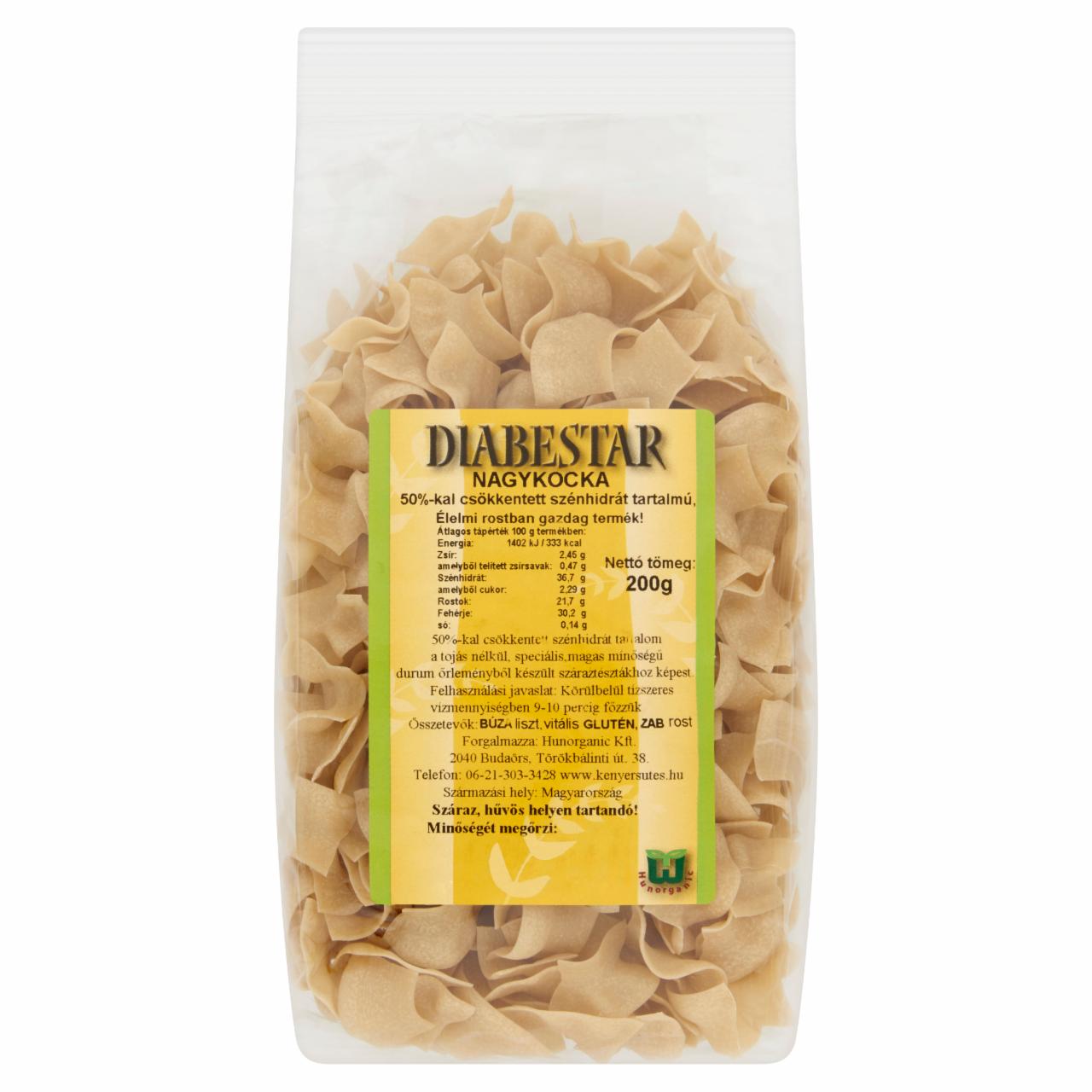 Photo - Diabestar Large Squares 200 g