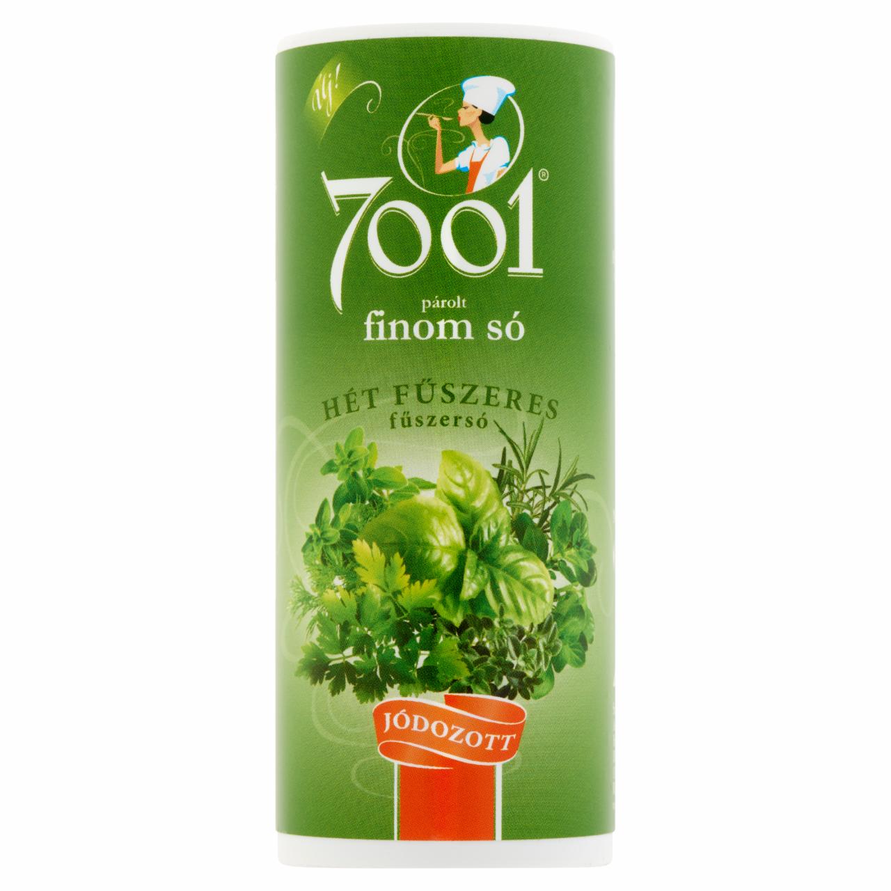 Photo - 7001 Seven Herbs Iodized Stewed Fine Seasoning Salt 90 g