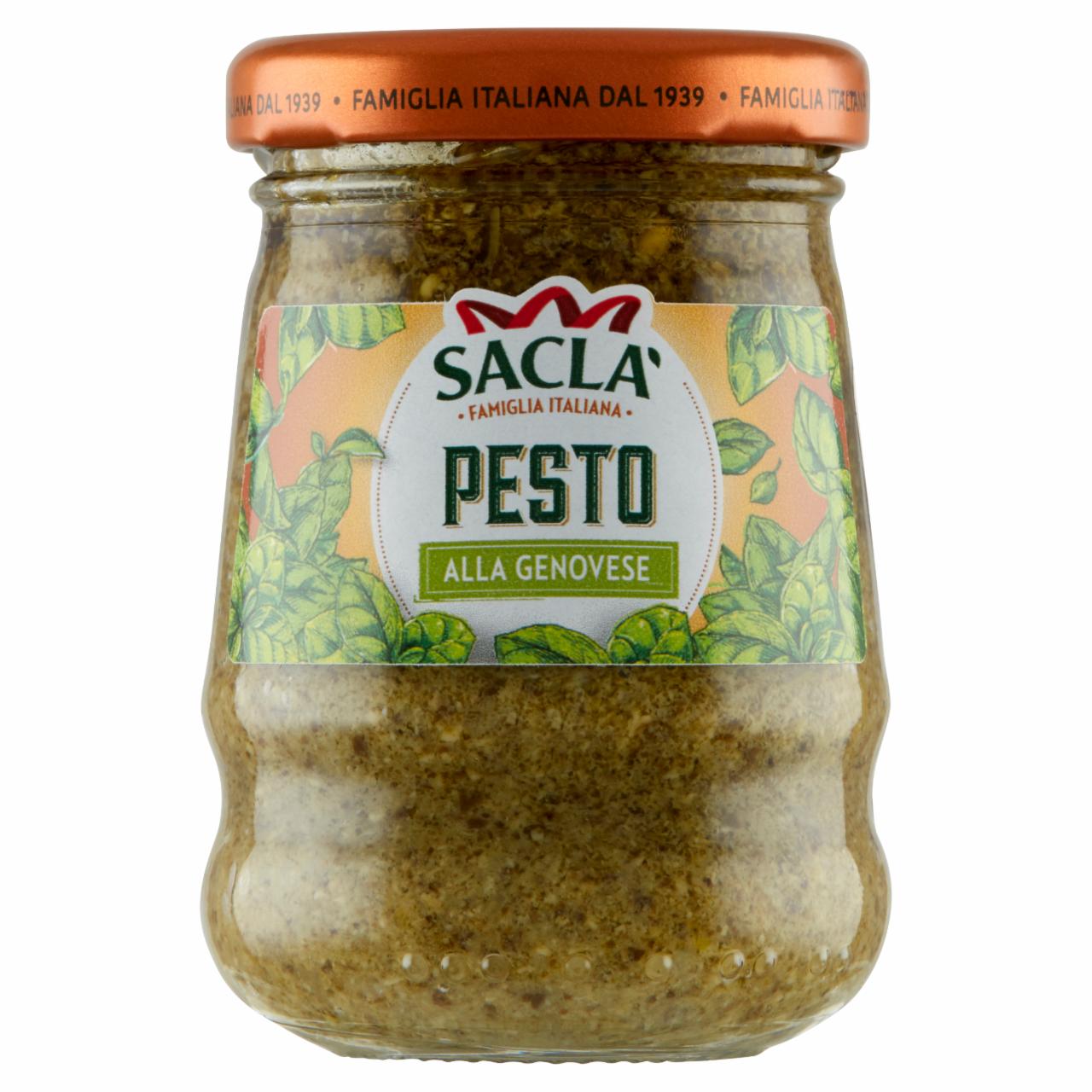 Photo - Sacla' Pesto Alla Genovese 90 g