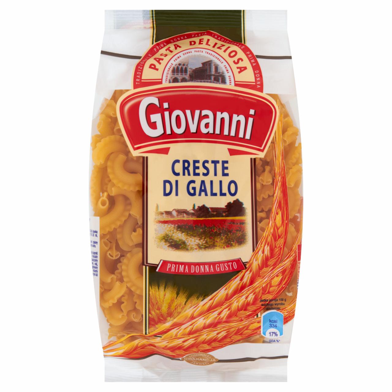 Photo - Giovanni Creste di Gallo Egg Free Pasta 400 g
