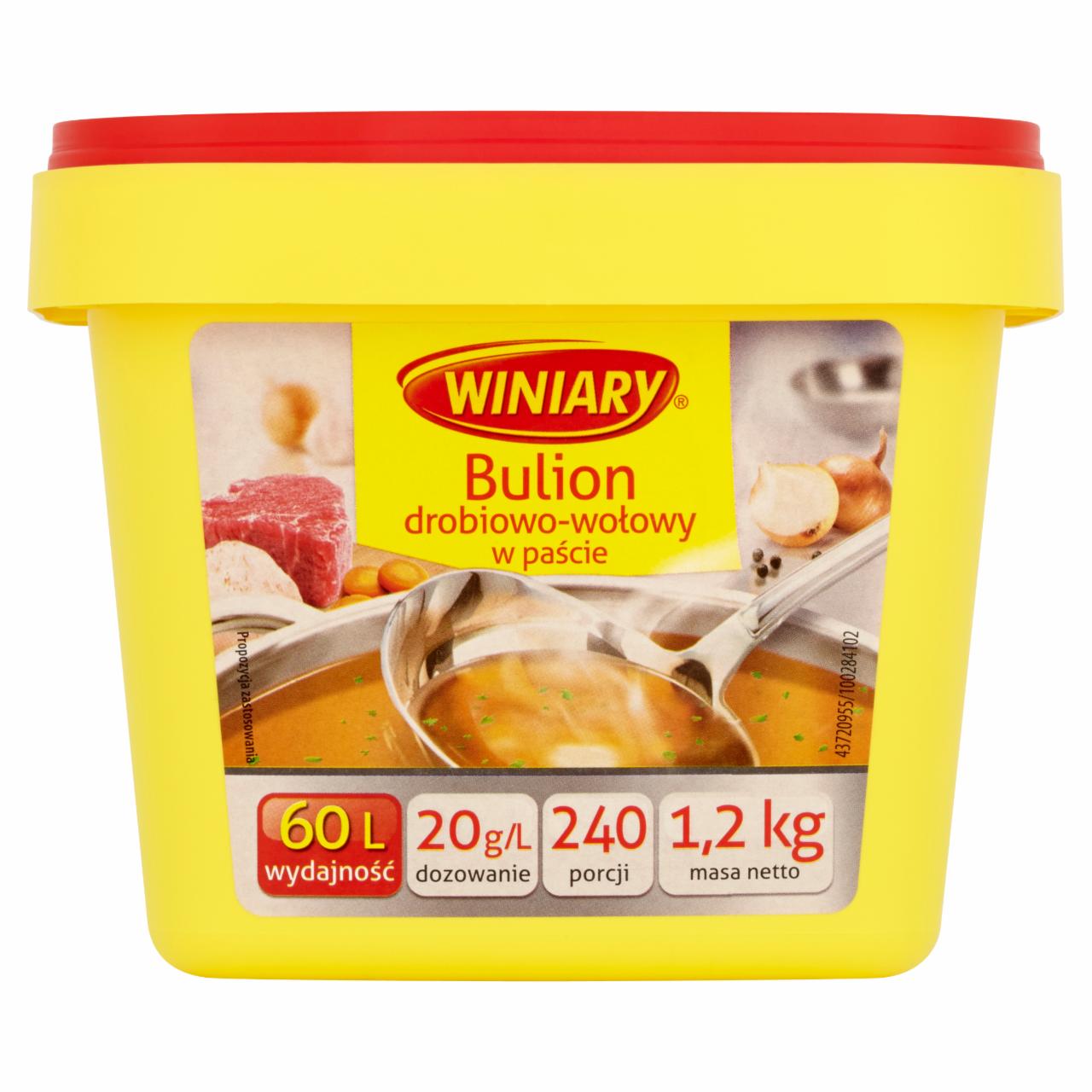 Photo - Winiary Chicken and Beef Paste Bouillon 1.2 kg