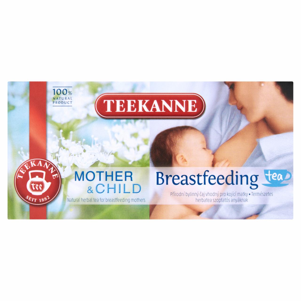 Photo - Teekanne Mother & Child Breastfeeding Tea Natural Herbal Tea 20 Tea Bags 36 g