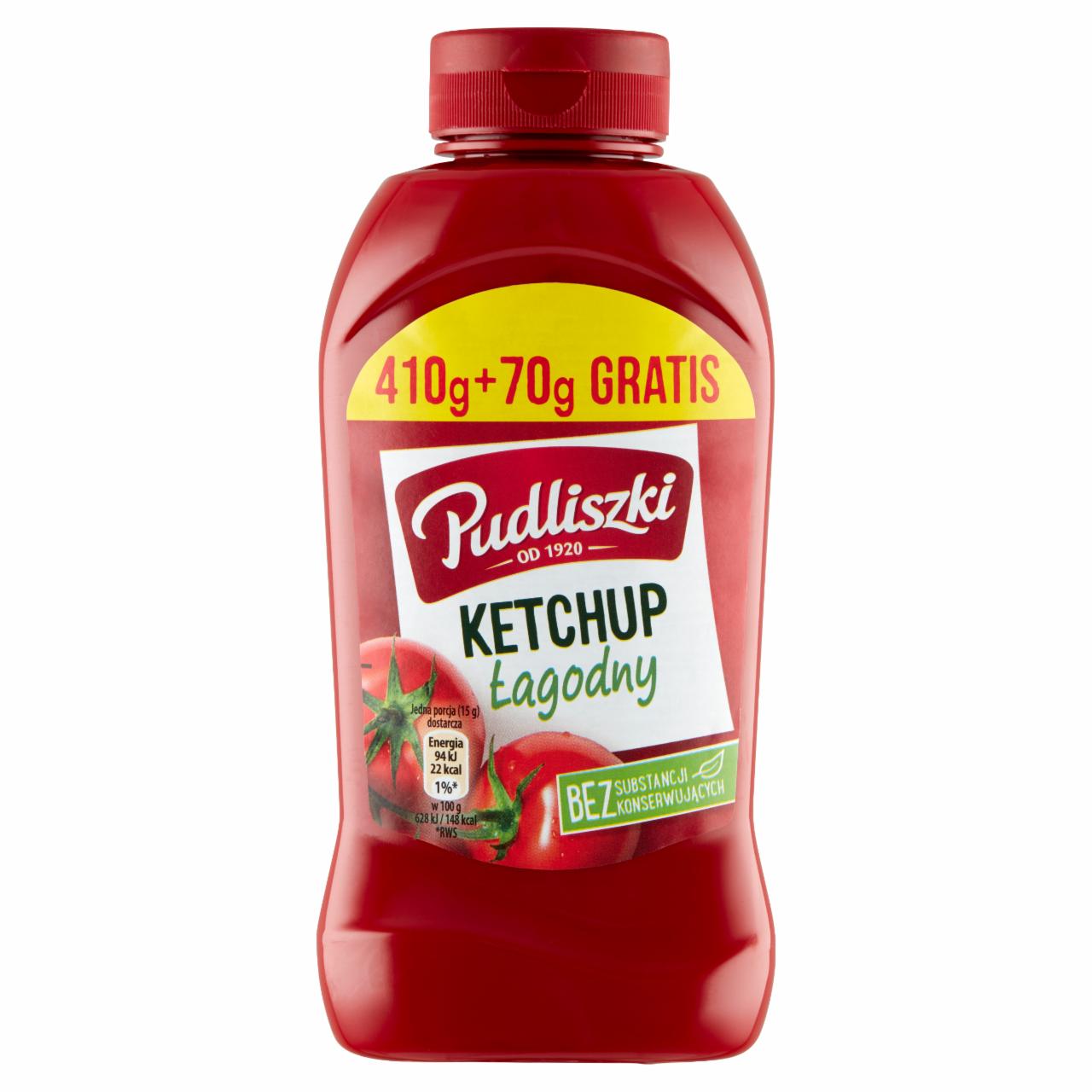 Photo - Pudliszki Mild Ketchup 480 g