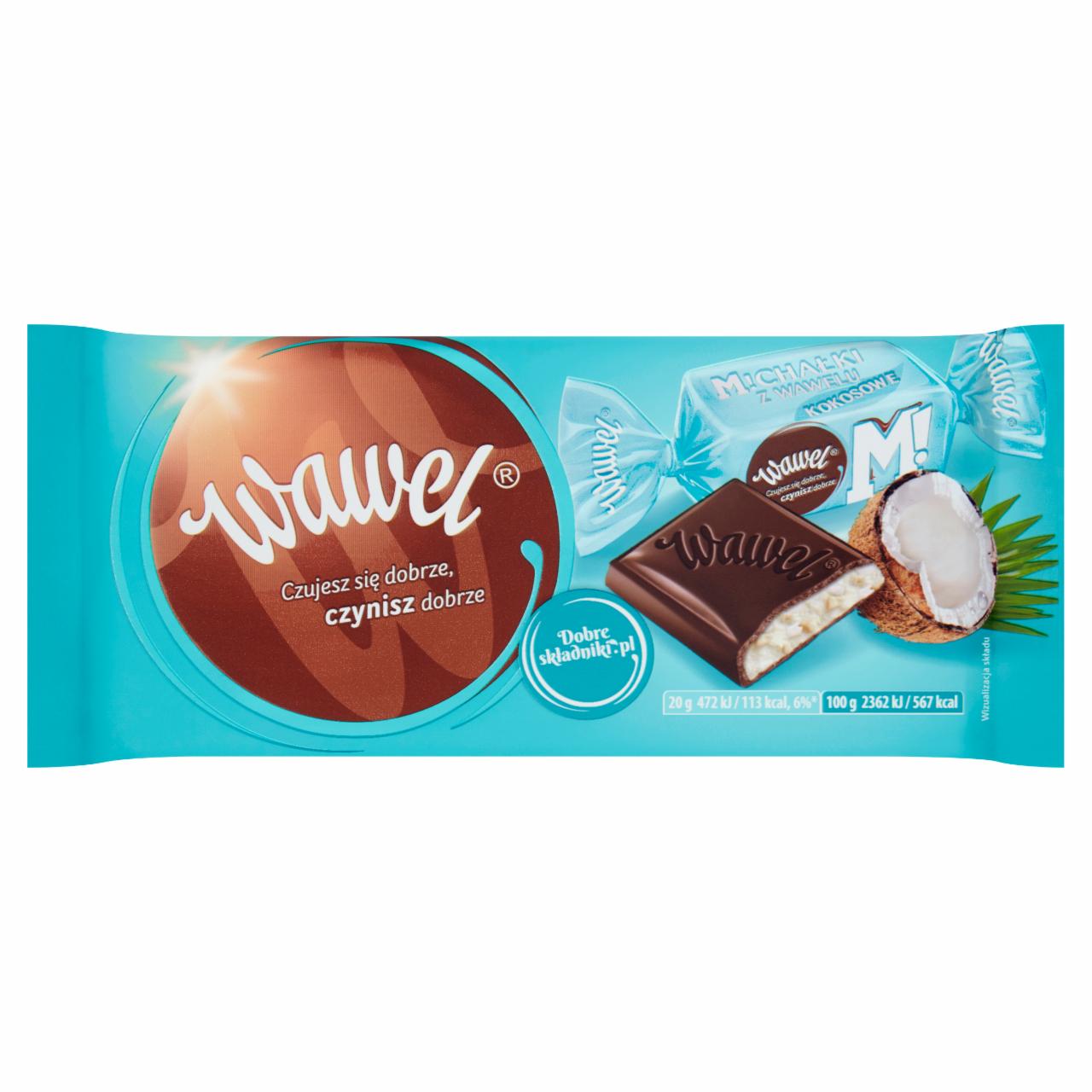 Photo - Wawel Michałki z Wawelu Coconut Filled Chocolate 100 g