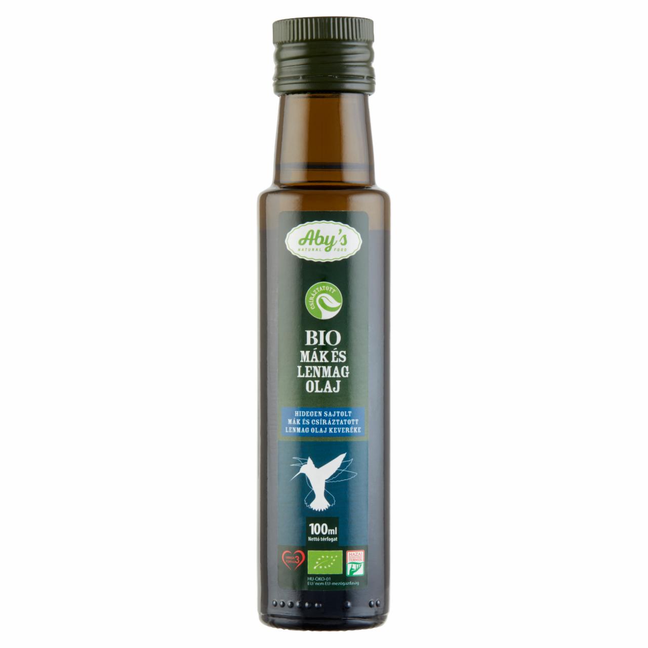 Photo - Aby's Organic Poppy Seed and Flaxseed Oil Mix 100 ml