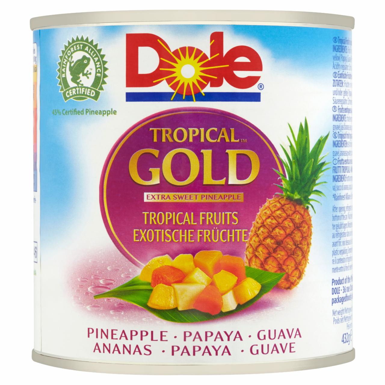 Photo - Dole Tropical Gold Tropical Fruits in Juice 432 g