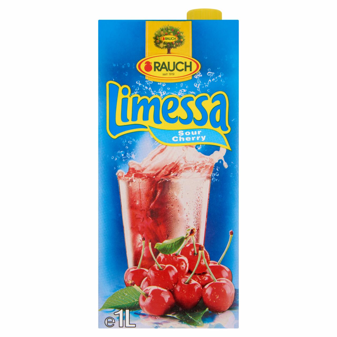Photo - Rauch Limessa Sour Cherry Drink with Sugar and Sweeteners 1 l