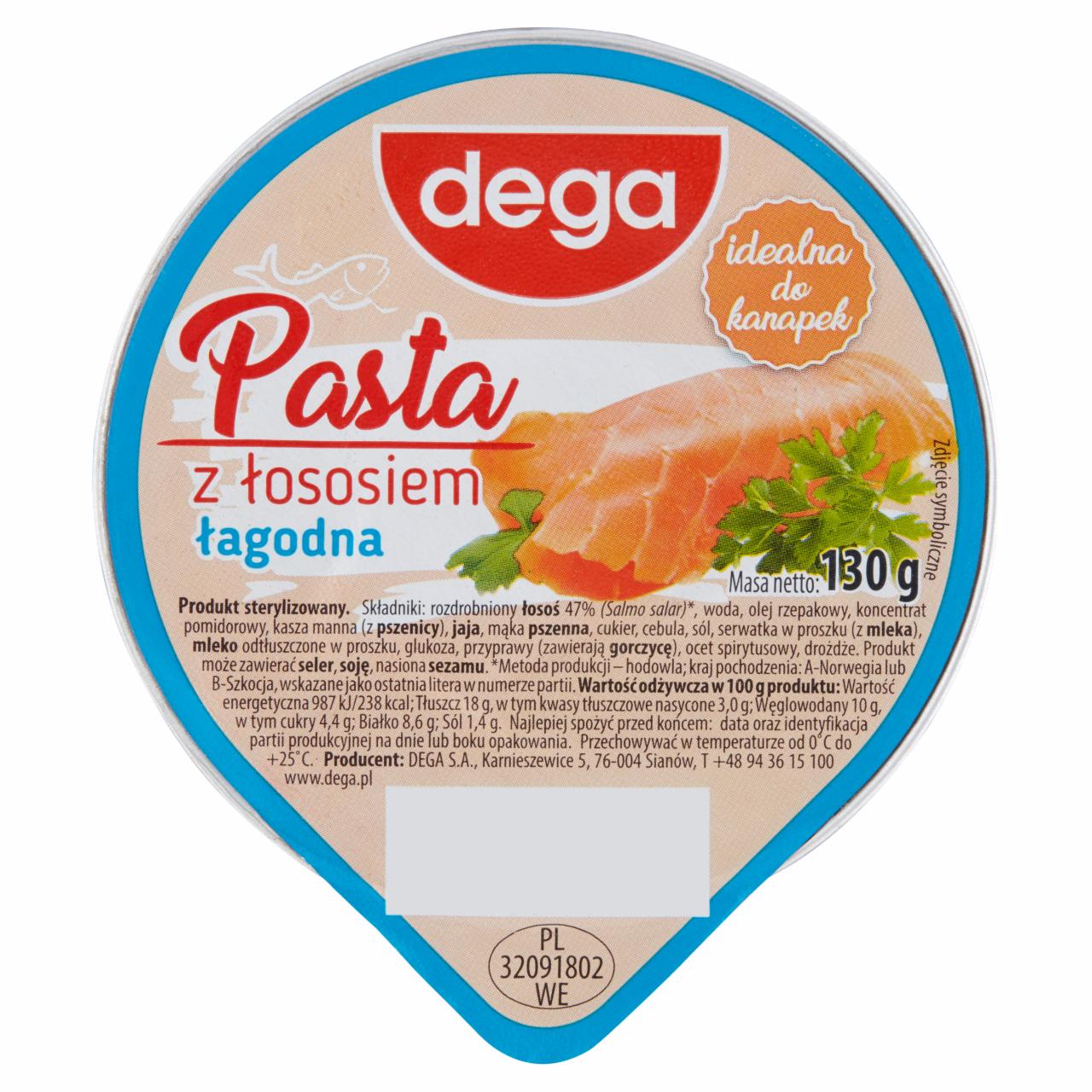 Photo - Dega Mild Paste with Salmon 130 g