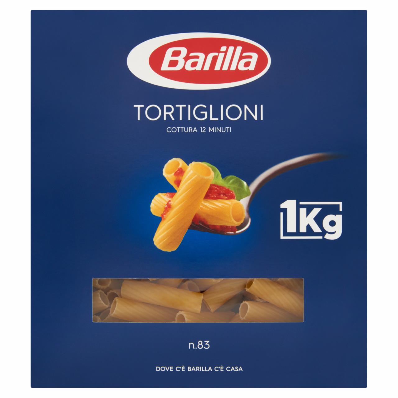 Photo - Barilla Tortiglioni Mini Durum Dried Pasta 1 kg