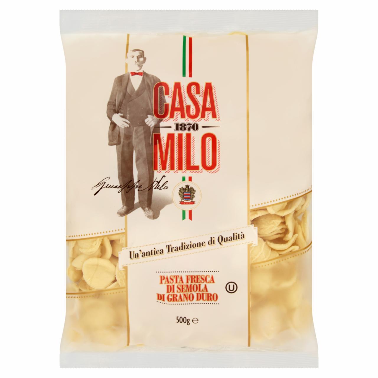 Photo - Casa Milo Orecchiette Durum Wheat Semolina Fresh Pasta 500 g