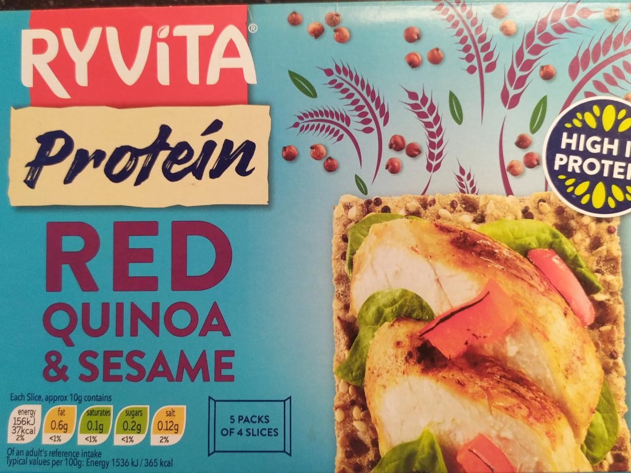 Photo - Protein Red Quinoa & Sesame Ryvita