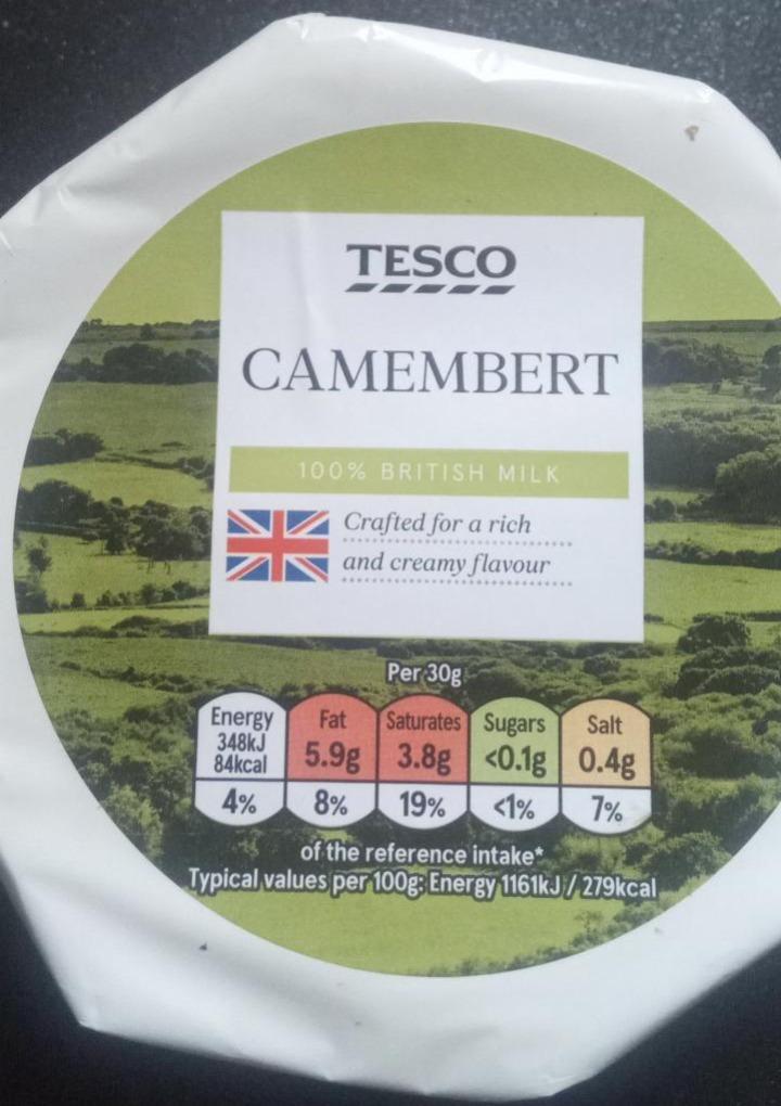 Photo - Camembert 100% British Milk Tesco