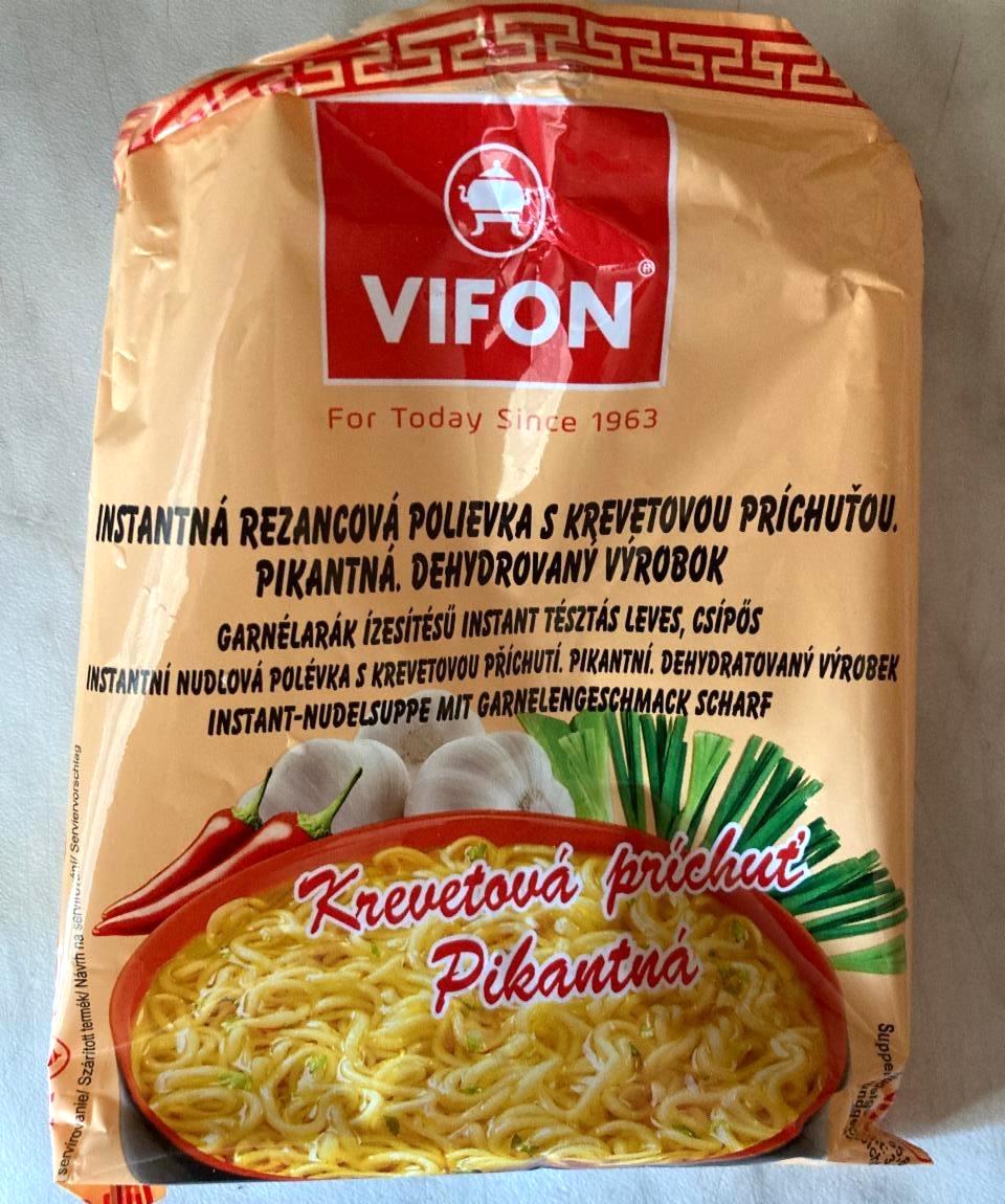Photo - Vifon Hot Shrimp Flavoured Instant Noodle Soup 60 g