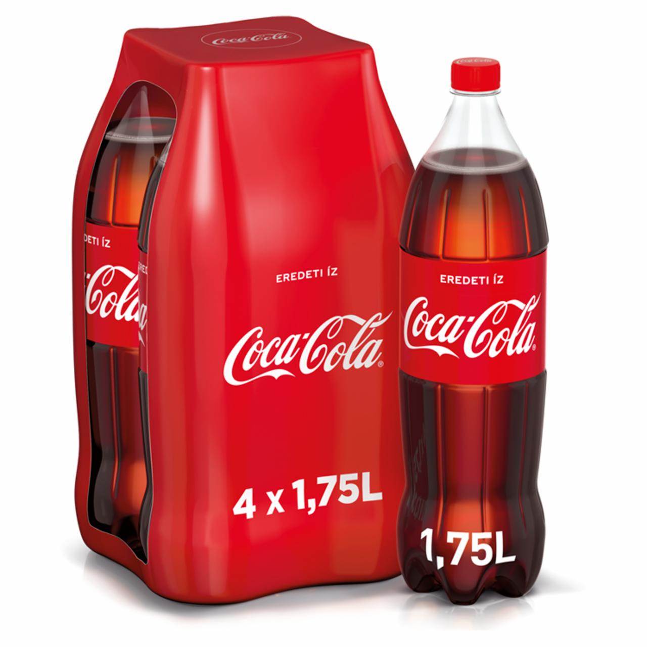 Photo - Coca-Cola Carbonated Soft Drink 4 x 1,75 l