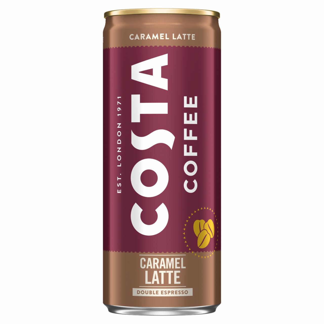 Photo - Costa Caramel Latte Coffee Drink 250 ml