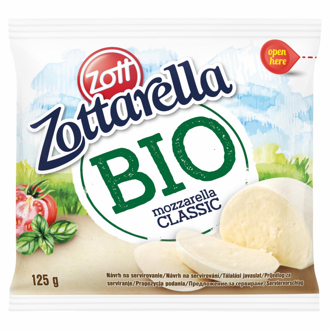 Photo - Zott Zottarella Bio Mozzarella 125 g