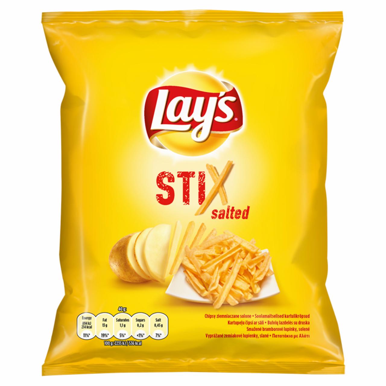 Photo - Lay's Stix Salted Potato Crisps 40 g