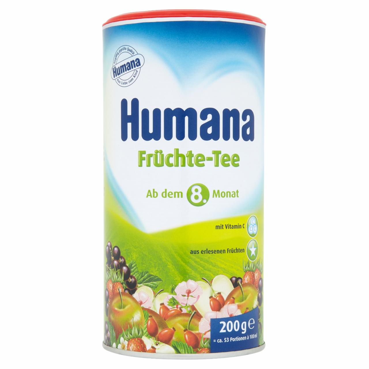 Photo - Humana Fruit Tea Granules 8+ Months 200 g