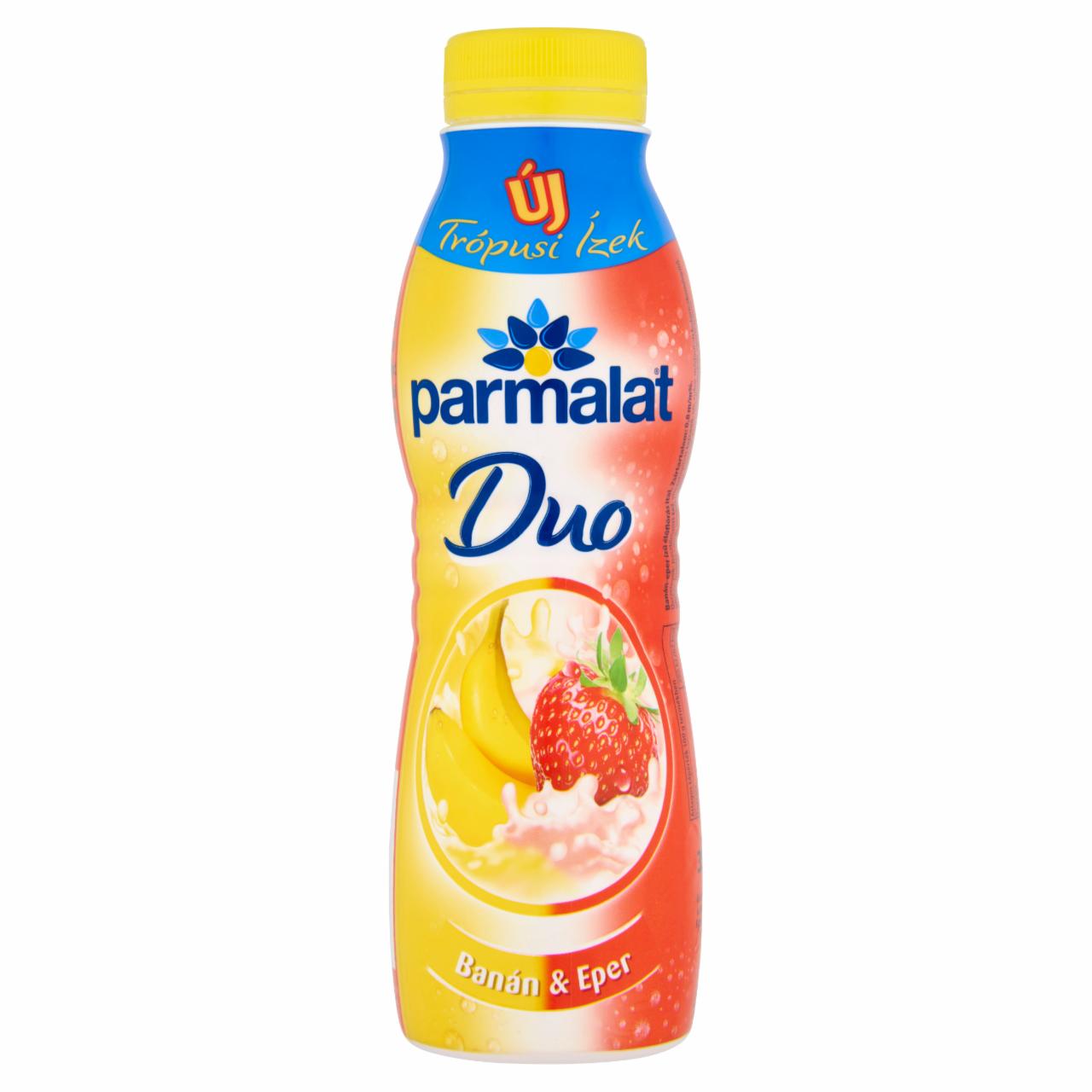 Photo - Parmalat Duo Banana and Strawberry Flavoured Drink with Live Cultures 350 g