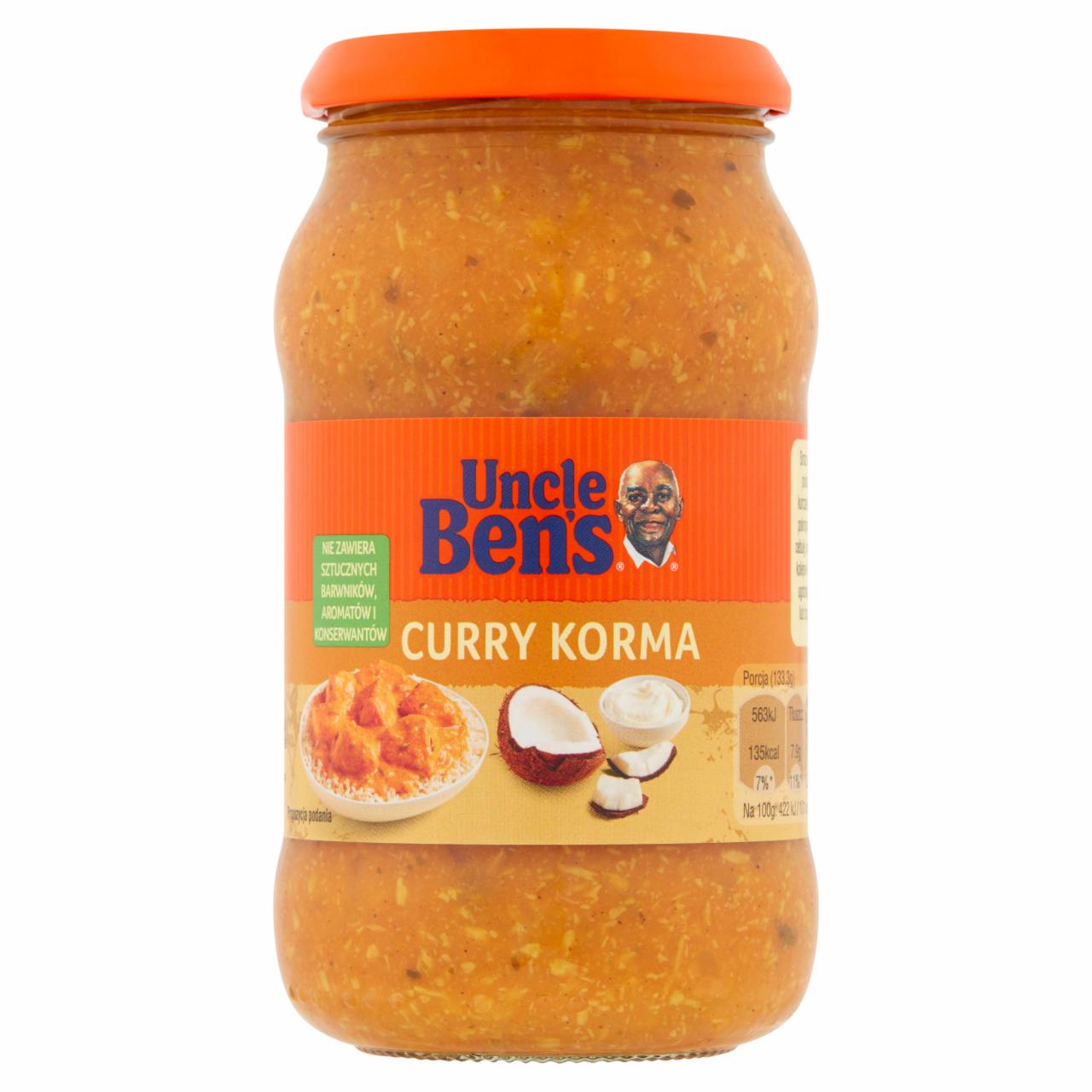 Photo - Uncle Ben's Curry Korma Sauce 400 g