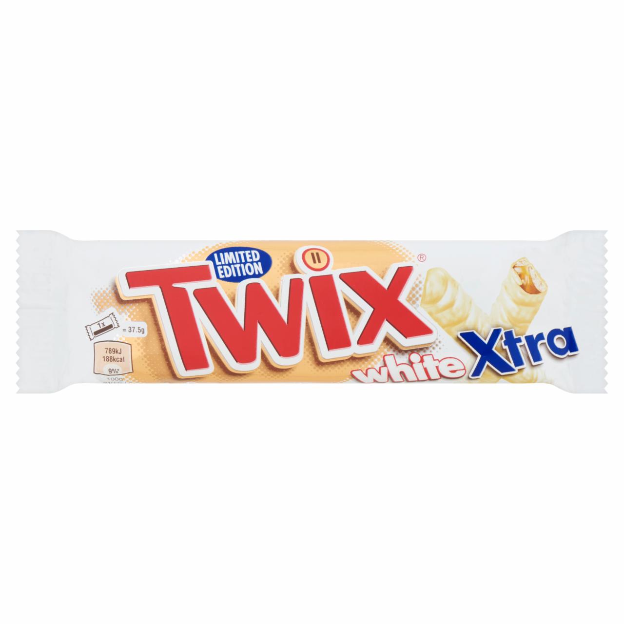 Photo - Twix White Biscuit Slices with Caramel Dipped in White Chocolate 2 pcs 75 g
