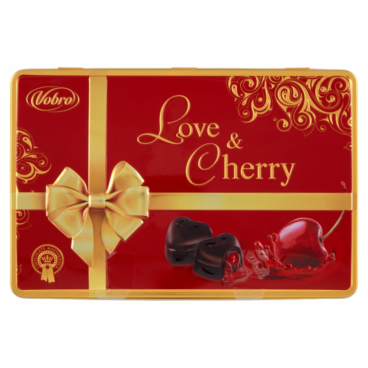 Photo - Vobro Love & Cherry Chocolates Filled Cherry in Alcohol 290 g