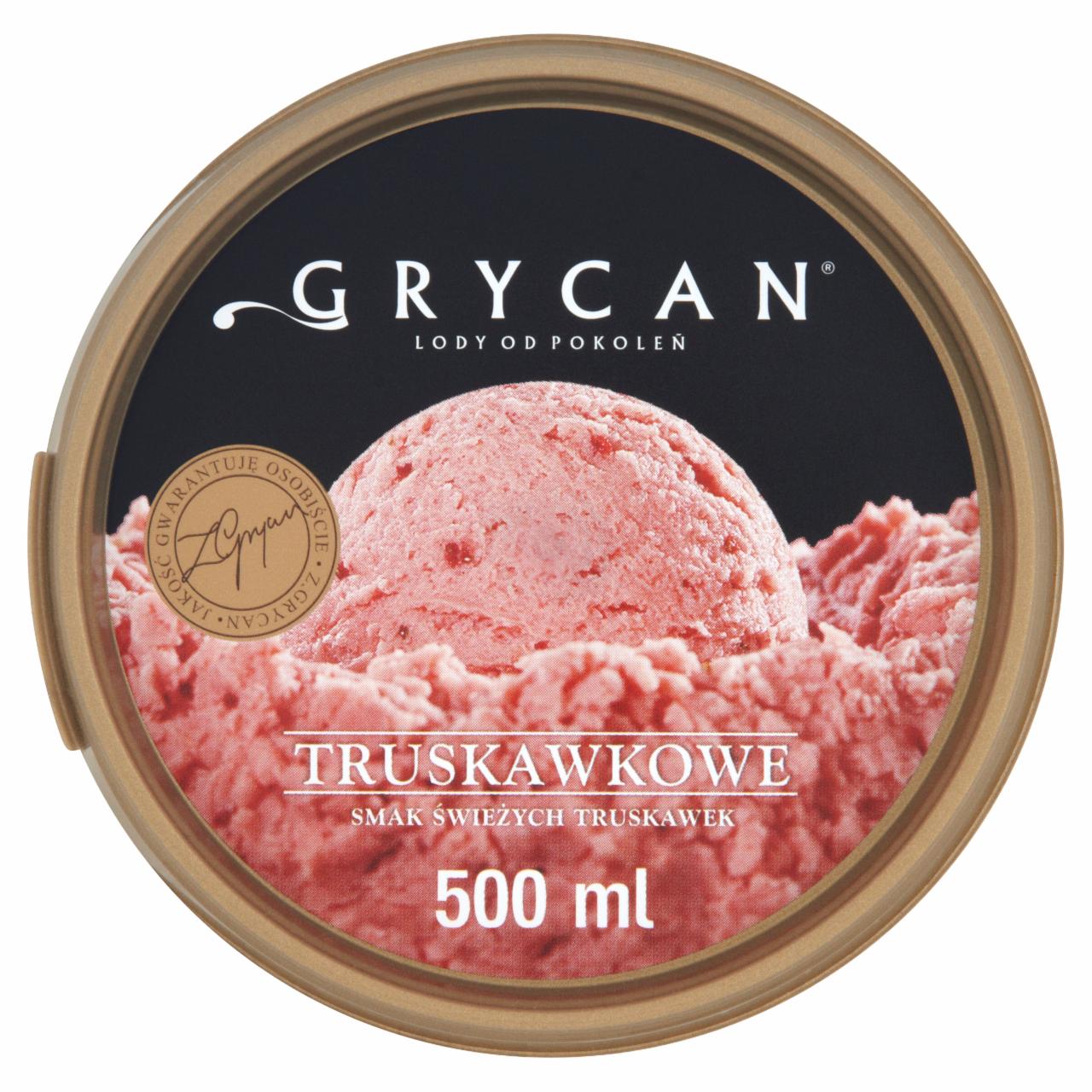 Photo - Grycan Strawberry Ice Cream 500 ml