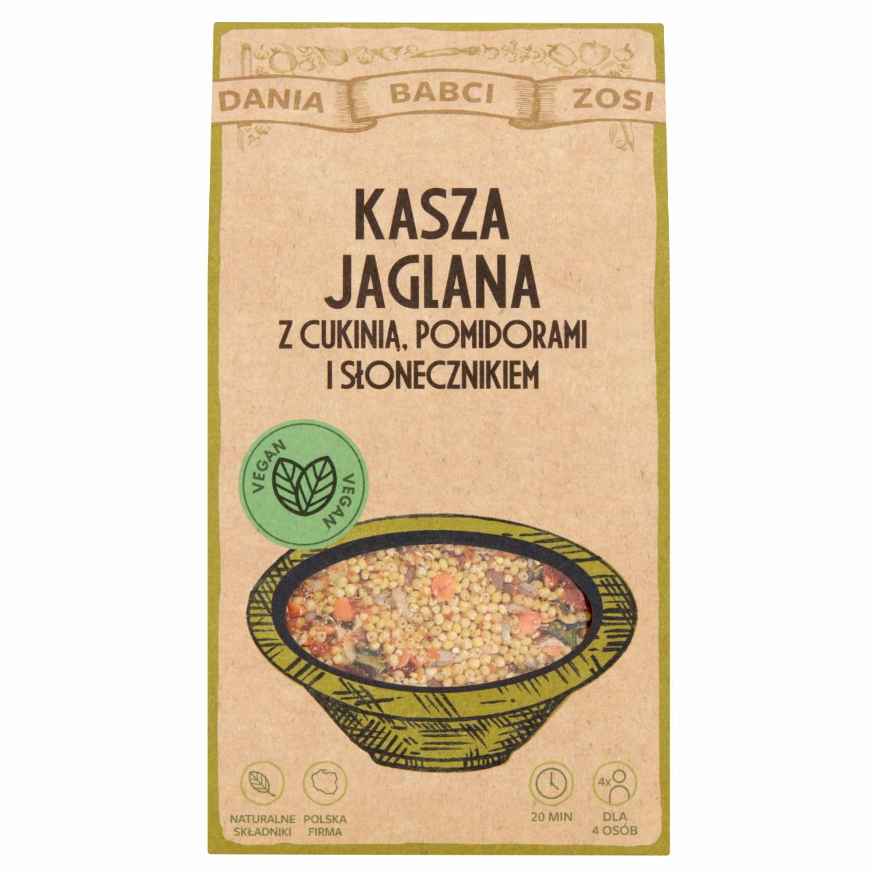 Photo - Dania Babci Zosi Millet with Zucchini Tomatoes and Sunflower Seeds 250 g (2 x 125 g)