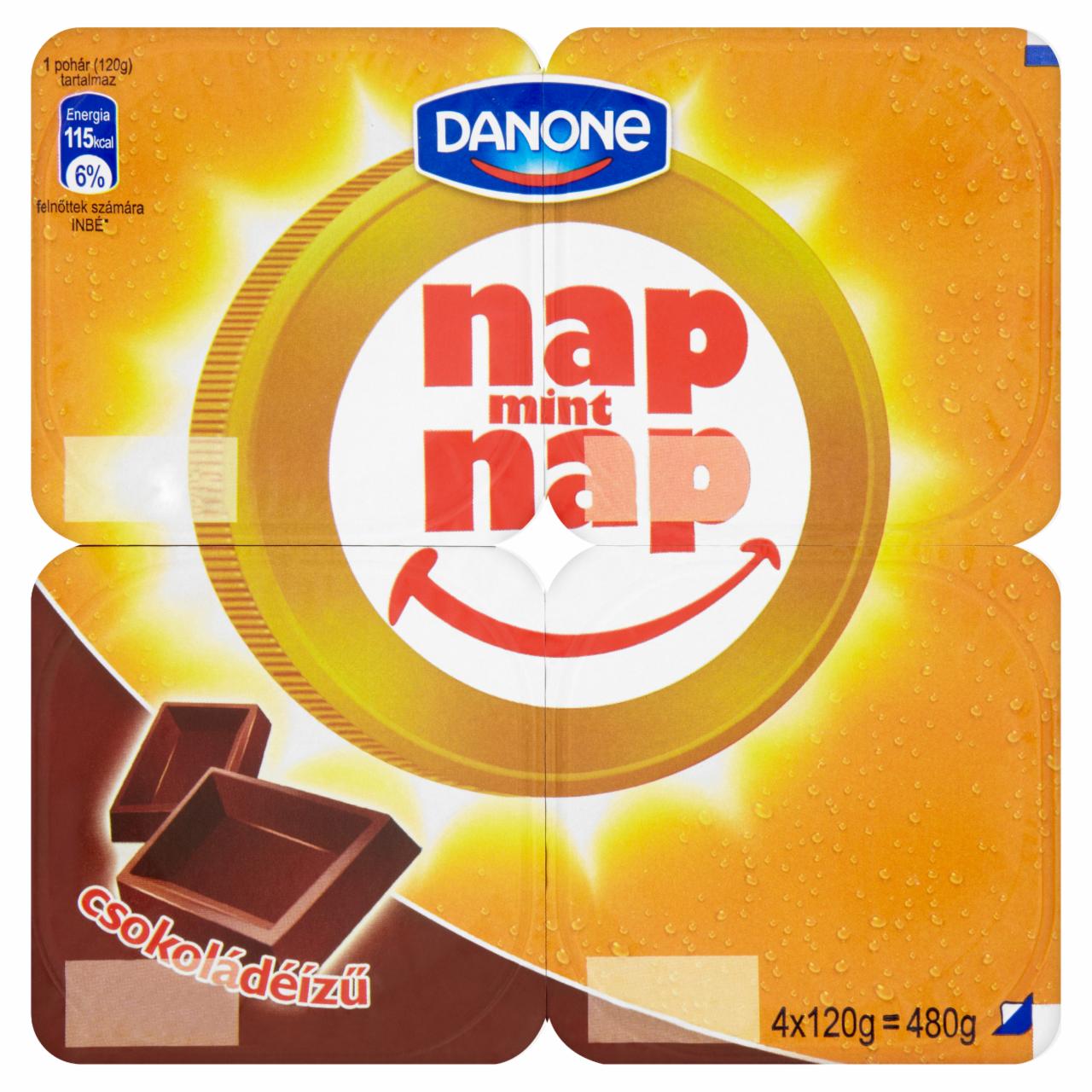 Photo - Danone Nap Mint Nap Chocolate Flavoured Pudding 4 x 120 g