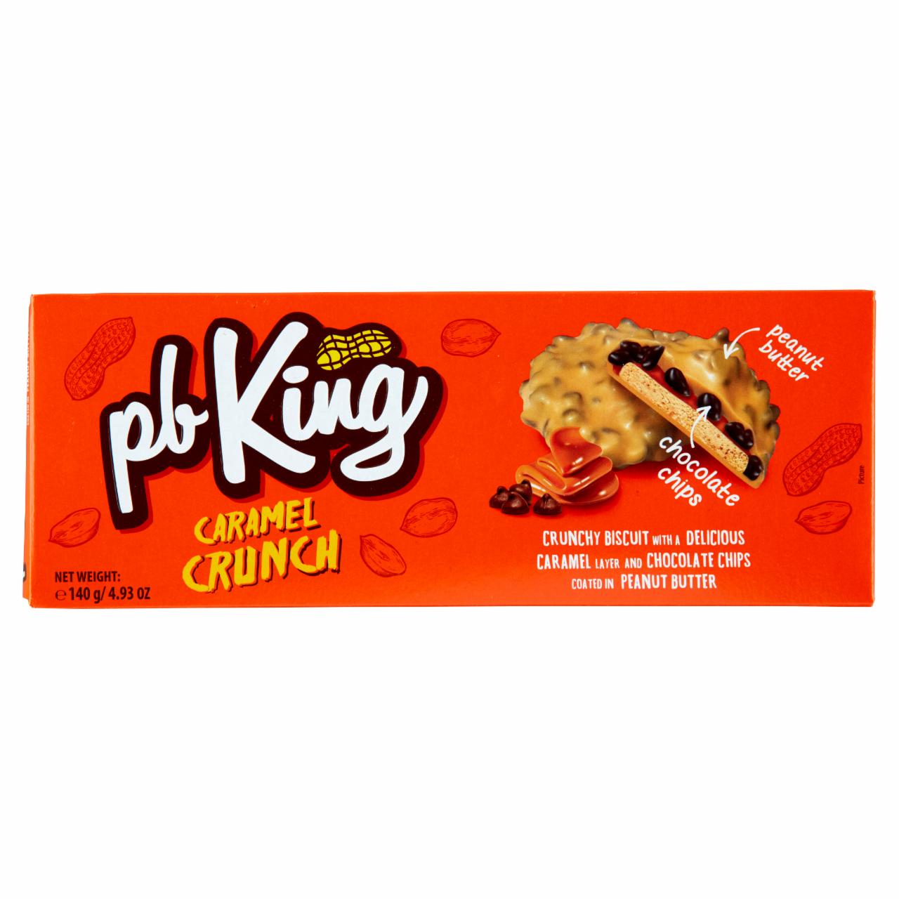 Photo - PB King Crispy Biscuits with Caramel Hazelnuts and Peanut Butter 145 g