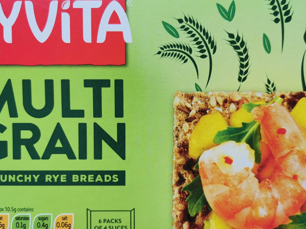 Photo - Multi Grain Crunchy Rye Breads Ryvita