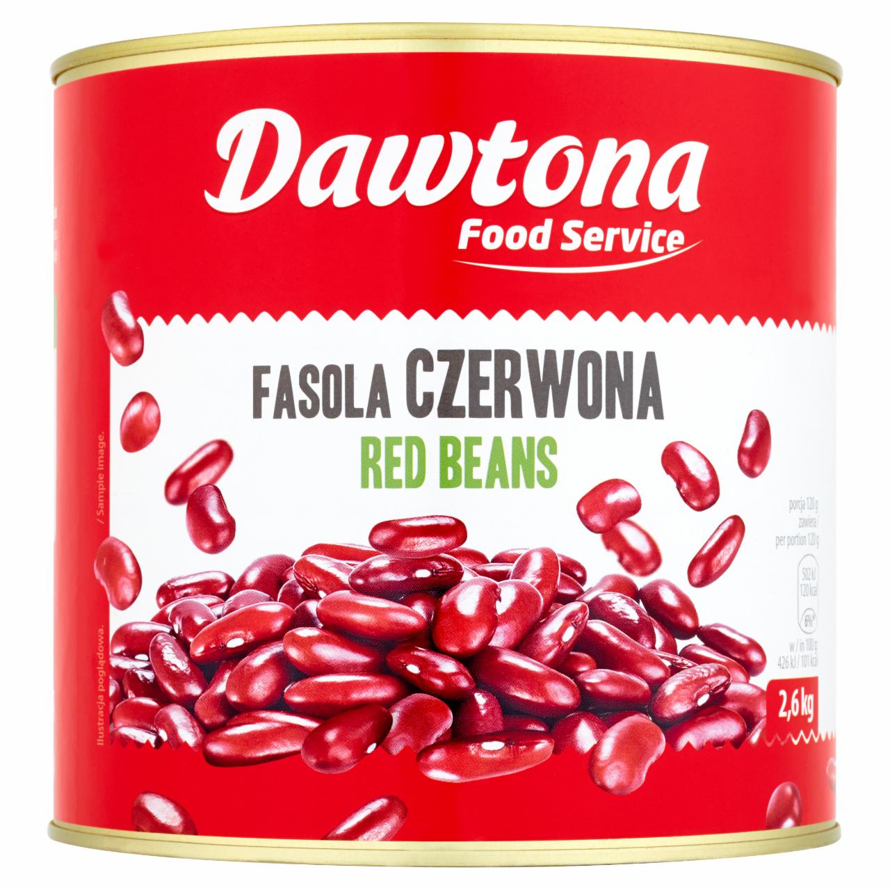 Photo - Dawtona Food Service Red Beans 2,6 kg