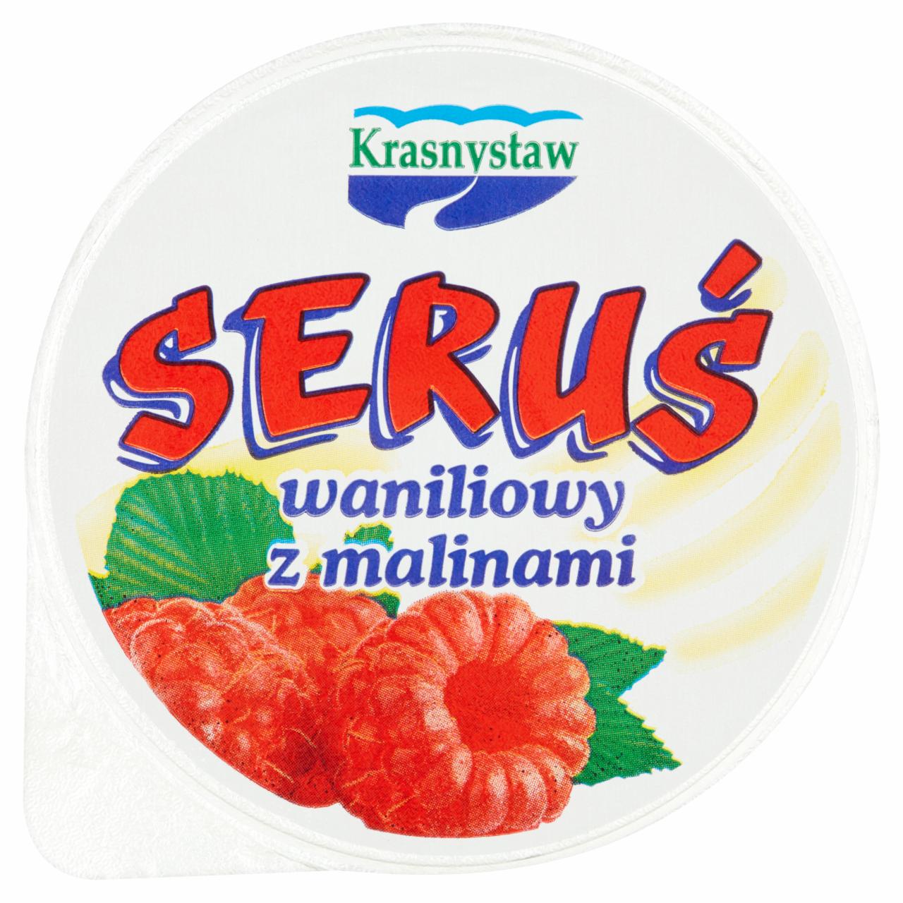 Photo - Krasnystaw Seruś Vanilla with Raspberry Cream Cheese 150 g