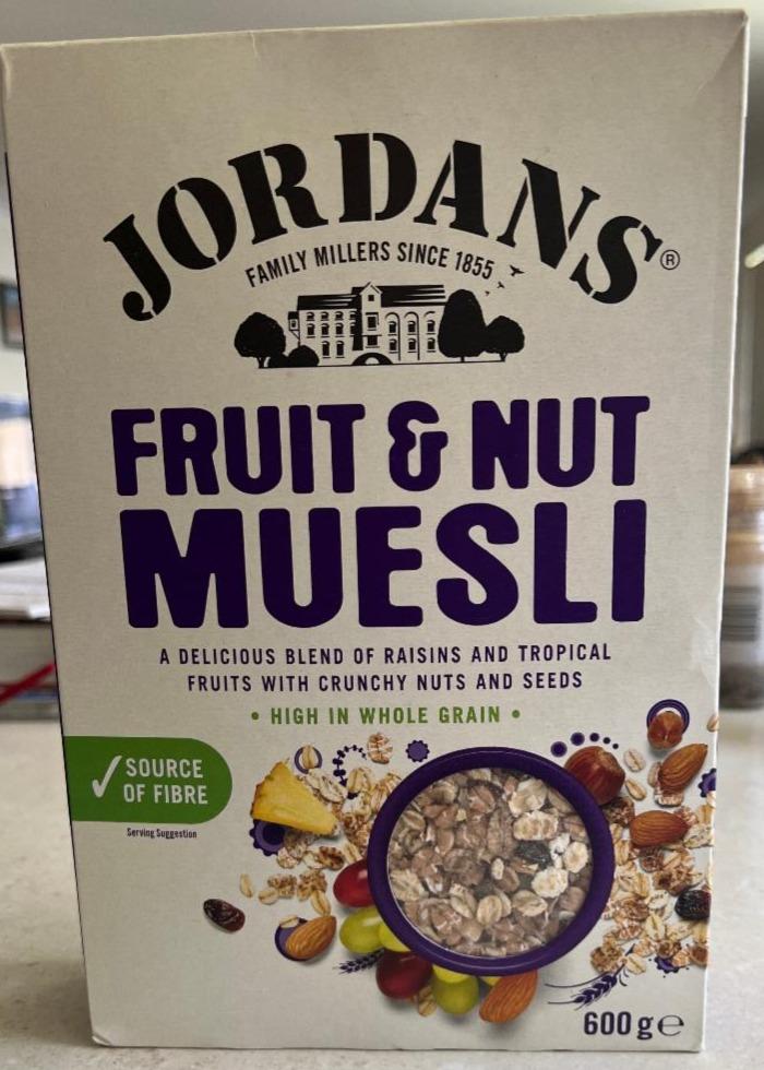 Photo - Fruit & Nut Muesli Jordans